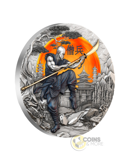 SOHEI The Warrior's Path 2 Oz Silver Coin 5$ Niue 2026 - Coins & More - À Venir