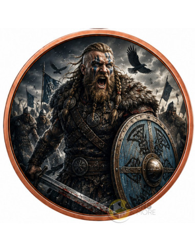 CRY OF VALHALLA Colorized 5 Oz Copper Medal - Coins & More - Próximamente