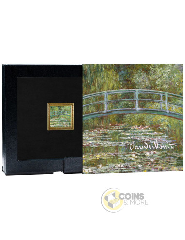 WATER LILIES Claude Monet Treasures of World Painting 1 Oz Silver Coin 1$ Niue 2026 - Coins & More - Niue