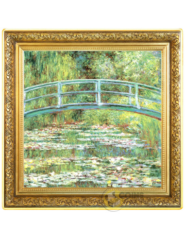 WATER LILIES Claude Monet Treasures of World Painting 1 Oz Silver Coin 1$ Niue 2026 - Coins & More - Niue