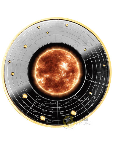 SUN-LIKE STAR Life Cycle of Stars Silver Coin 500 Francs CFA Cameroon 2026 - Coins & More - In Arrivo