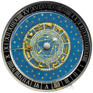 PADUA ASTRONOMICAL CLOCK City Hall Clocks 1 Oz Silver Coin 5€ Euro Malta 2026 - Coins & More - In Arrivo