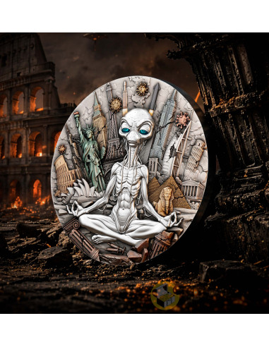 DARKEST HOUR 2 Oz Silver Coin 5$ Niue 2026 - Coins & More - Próximamente