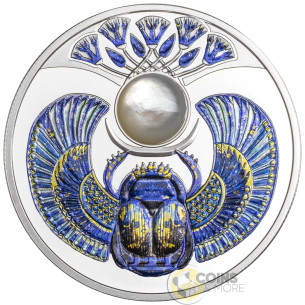 PEARL SCARAB Silver Coin 1$ Niue 2026 2024 - Coins & More - Próximamente