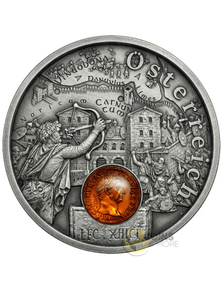 AUSTRIA Amber Route Silver Coin 1$ Niue 2026 - Coins & More - Demnächst