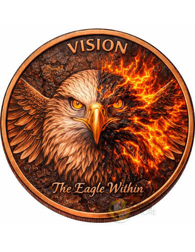EAGLE Virtues 1 Oz Copper Medal 2026 - Coins & More - Próximamente