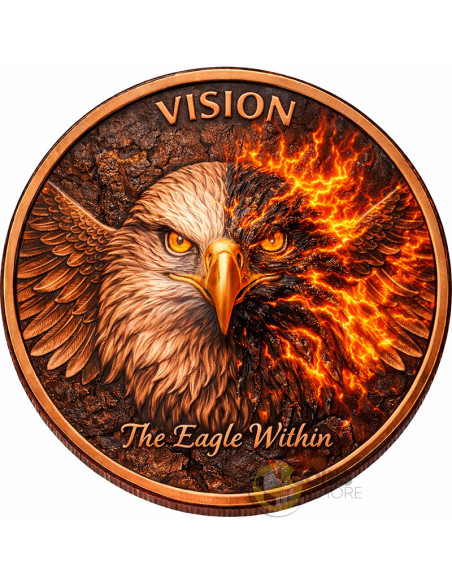 EAGLE Virtues 1 Oz Copper Medal 2026 - Coins & More - Próximamente