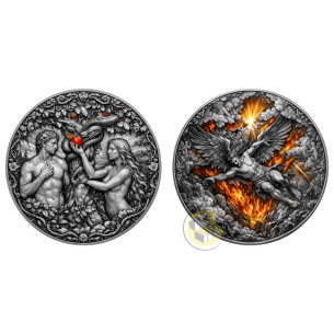 PARADISE LOST Set 2x1 Oz Silver Coin 1 Guard Truth Guard 2026 - Coins & More - Demnächst