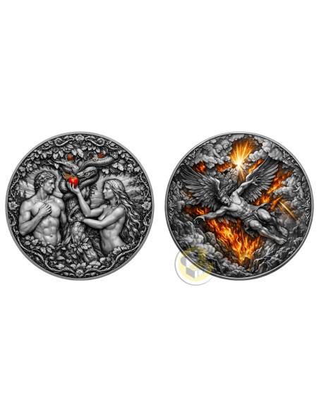 PARADISE LOST Set 2x1 Oz Silver Coin 1 Guard Truth Guard 2026 - Coins & More - Demnächst