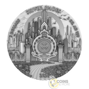 SILVER SHOES Oz Untold 2 Oz Silver Coin 5$ Niue 2026 - Coins & More - Demnächst 2