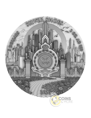 SILVER SHOES Oz Untold 2 Oz Silver Coin 5$ Niue 2026 - Coins & More - Demnächst