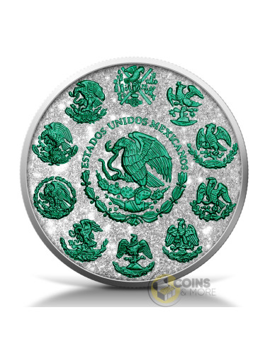 LIBERTAD Diamond Dust Poison 1 Oz Silver Coin Mexico 2024 - Coins & More - Próximamente