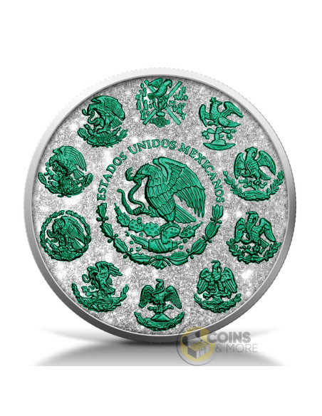 LIBERTAD Diamond Dust Poison 1 Oz Silver Coin Mexico 2024 - Coins & More - Próximamente