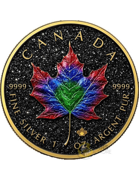 IMPERIAL SPECTRUM 1 Oz Silver Maple Leaf 2026 - Coins & More - In Arrivo