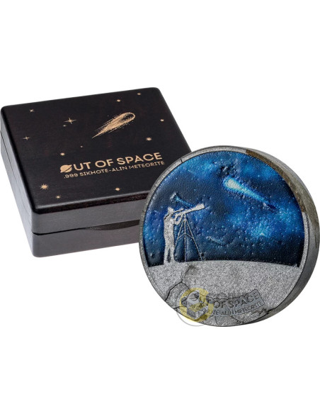 SIKHOTE Alin 1 Oz Pure Meteorite Coin 1$ Niue 2026 - Coins & More - Próximamente