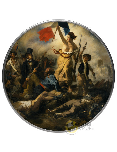 LIBERTY LEADING THE PEOPLE By Eugene Delacroix Masterworks in Silver 1/2 Oz Silver Coin 1$ Republic of Sog 2026 - Coins & Mor...
