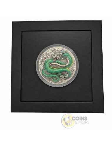 AZURE DRAGON 2 Oz Silver Coin 2 Guards Truth Guard 2026 - Coins & More - Plata