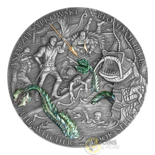 BLOOD OF ELVES The Witcher 200g Silver Coin 15$ Niue 2026 - Coins & More - Próximamente