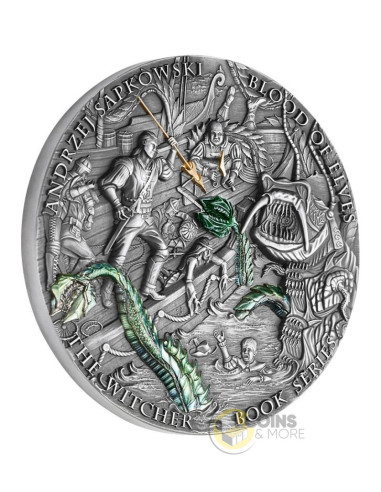 BLOOD OF ELVES The Witcher 200g Silver Coin 15$ Niue 2026 - Coins & More - Próximamente