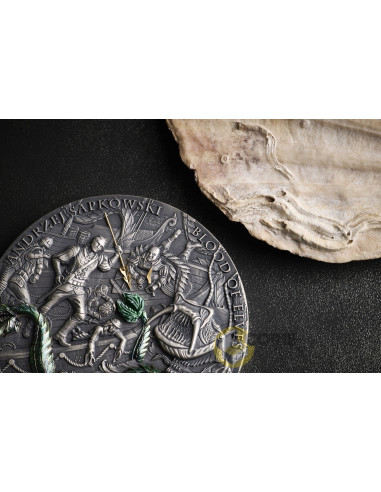 BLOOD OF ELVES The Witcher 200g Silver Coin 15$ Niue 2026 - Coins & More - Próximamente