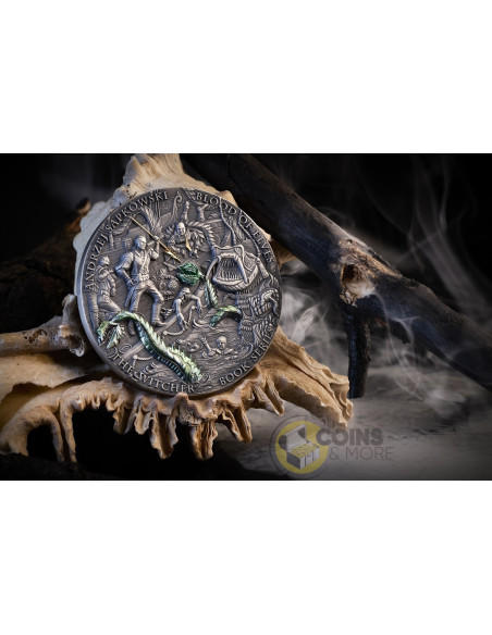 BLOOD OF ELVES The Witcher 200g Silver Coin 15$ Niue 2026 - Coins & More - Próximamente