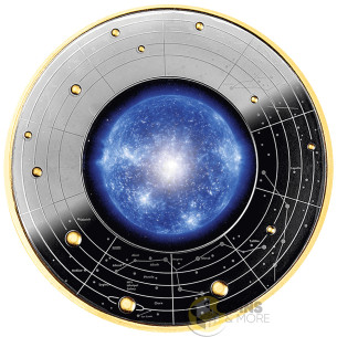 BLUE SUPERGIGANT Life Cycle of Stars Silver Coin 500 Francs CFA Cameroon 2026 - Coins & More - À Venir