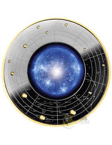 BLUE SUPERGIGANT Life Cycle of Stars Silver Coin 500 Francs CFA Cameroon 2026 - Coins & More - À Venir
