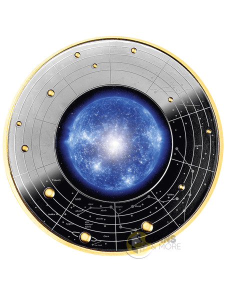 BLUE SUPERGIGANT Life Cycle of Stars Silver Coin 500 Francs CFA Cameroon 2026 - Coins & More - À Venir