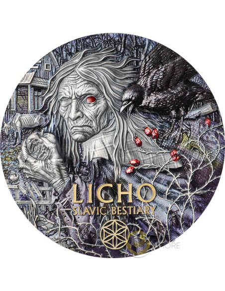 LICHO Slavic Bestiary 3 Oz Silver Coin 2000 Francs Cameroon 2026 - Coins & More - À Venir