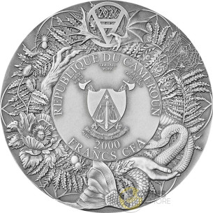 LICHO Slavic Bestiary 3 Oz Silver Coin 2000 Francs Cameroon 2026 - Coins & More - À Venir 2
