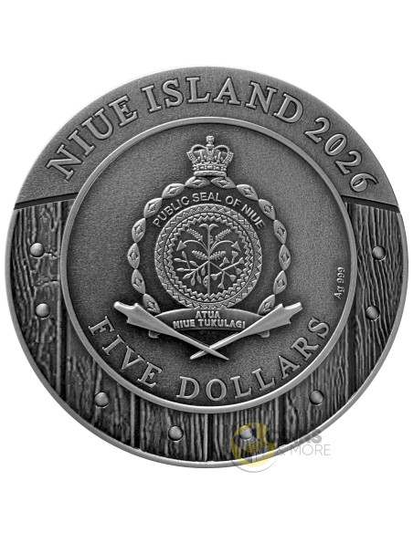 GLADIATRIX Woman Warrior 2 Oz Silver Coin 5$ Niue 2026 - Coins & More - In Arrivo