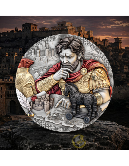 ODYSSEUS Odyssey 2 Oz Silver Coin 5$ Niue 2026 - Coins & More - À Venir