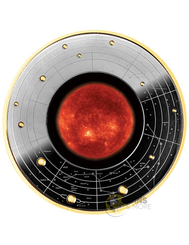 RED GIANT Life Cycle of Stars Silver Coin 500 Francs CFA Cameroon 2026 - Coins & More - À Venir