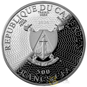 RED GIANT Life Cycle of Stars Silver Coin 500 Francs CFA Cameroon 2026 - Coins & More - In Arrivo 2