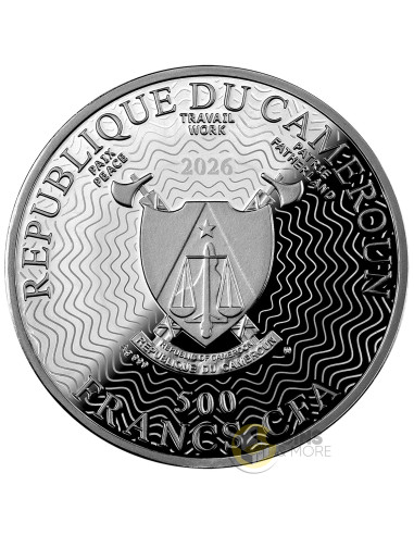 RED GIANT Life Cycle of Stars Silver Coin 500 Francs CFA Cameroon 2026 - Coins & More - À Venir