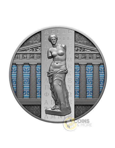 GREEK Civilization 7 Groundbreaking Ancient Civilizations 2 Oz Silver Coin 2000 Francs Cameroon 2026 - Coins & More - Demnächst