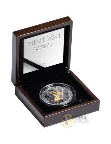QUEEN'S GAMBIT Chess Battle 3 Oz Silver Coin 7$ Niue 2026 - Coins & More - Próximamente