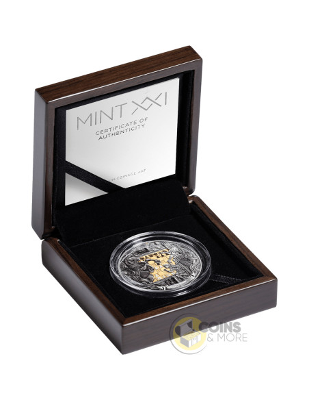 QUEEN'S GAMBIT Chess Battle 3 Oz Silver Coin 7$ Niue 2026 - Coins & More - Próximamente