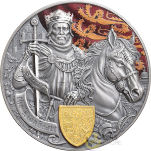 RICHARD THE LIONHEART Legends of Battlefield 2 Oz Silver Coin 2$ Samoa 2026 - Coins & More - À Venir
