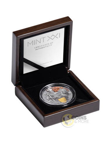 RICHARD THE LIONHEART Legends of Battlefield 2 Oz Silver Coin 2$ Samoa 2026 - Coins & More - À Venir