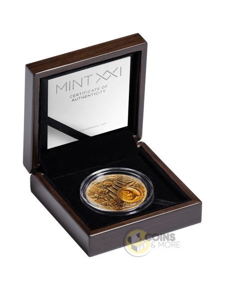 LIZARD Amber Mirage 2 Oz Silver Coin 2$ Samoa 2026 - Coins & More - Próximamente