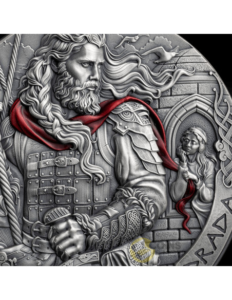 HARALD HARDRADA The Way to Valhalla 2 Oz Silver Coin 2000 Francs Cameroon 2026 - Coins & More - In Arrivo