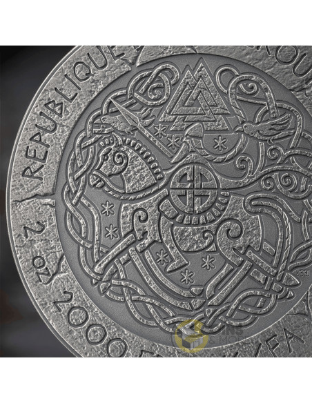 HARALD HARDRADA The Way to Valhalla 2 Oz Silver Coin 2000 Francs Cameroon 2026 - Coins & More - In Arrivo