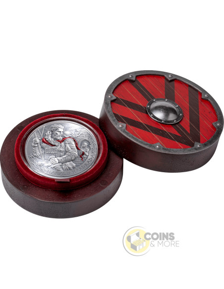 HARALD HARDRADA The Way to Valhalla 2 Oz Silver Coin 2000 Francs Cameroon 2026 - Coins & More - In Arrivo