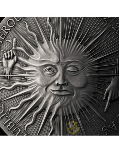 CYBORG Dual Essence 2 Oz Silver Coin 2000 Francs Cameroon 2026 - Coins & More - Próximamente