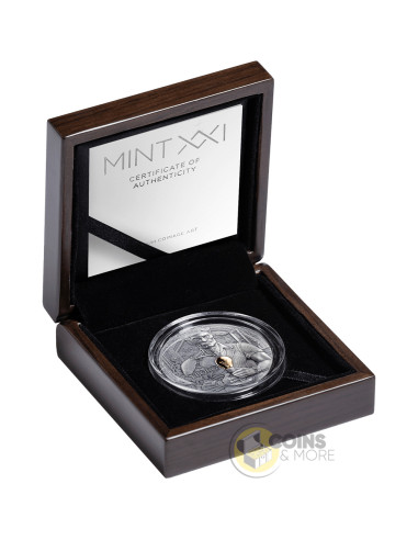 CYBORG Dual Essence 2 Oz Silver Coin 2000 Francs Cameroon 2026 - Coins & More - Próximamente
