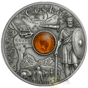 CZECHIA Amber Route Silver Coin 1$ Niue 2026 - Coins & More - À Venir