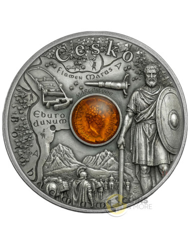 CZECHIA Amber Route Silver Coin 1$ Niue 2026 - Coins & More - À Venir