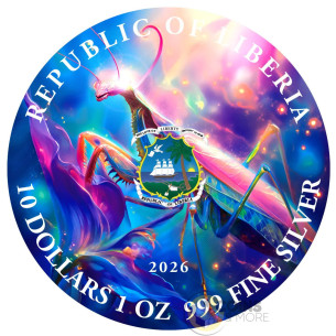 WHISPERING PETALS 1 Oz Silver Coin 10$ Liberia 2026 - Coins & More - Coming Soon 2