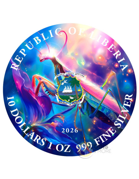 WHISPERING PETALS 1 Oz Silver Coin 10$ Liberia 2026 - Coins & More - Coming Soon
